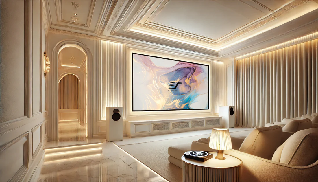 Salve, eleganza: Cornici robuste di Elite screens