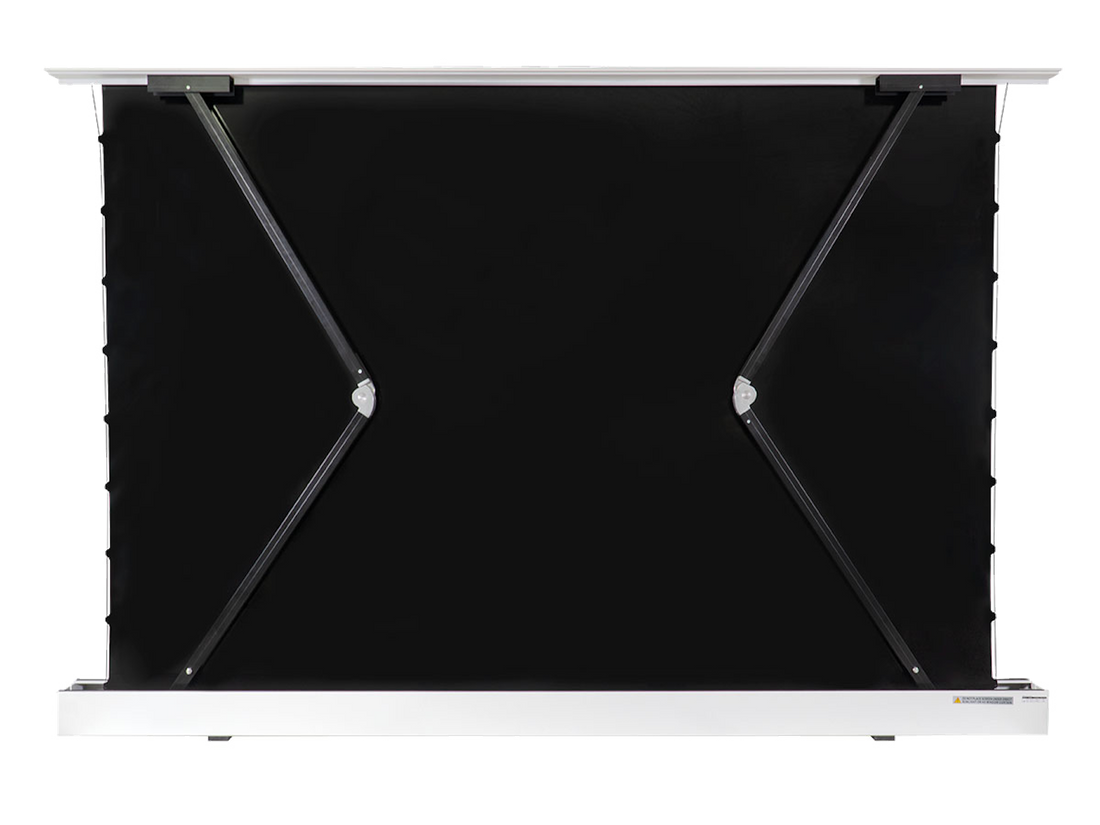 Schermo di proiezione elettrico floor-up Kestrel Tab-Tension CLR
