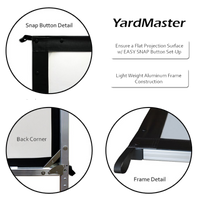 YARD MASTER 2 - PORTATILE PER ESTERNI LEINWÄNDE