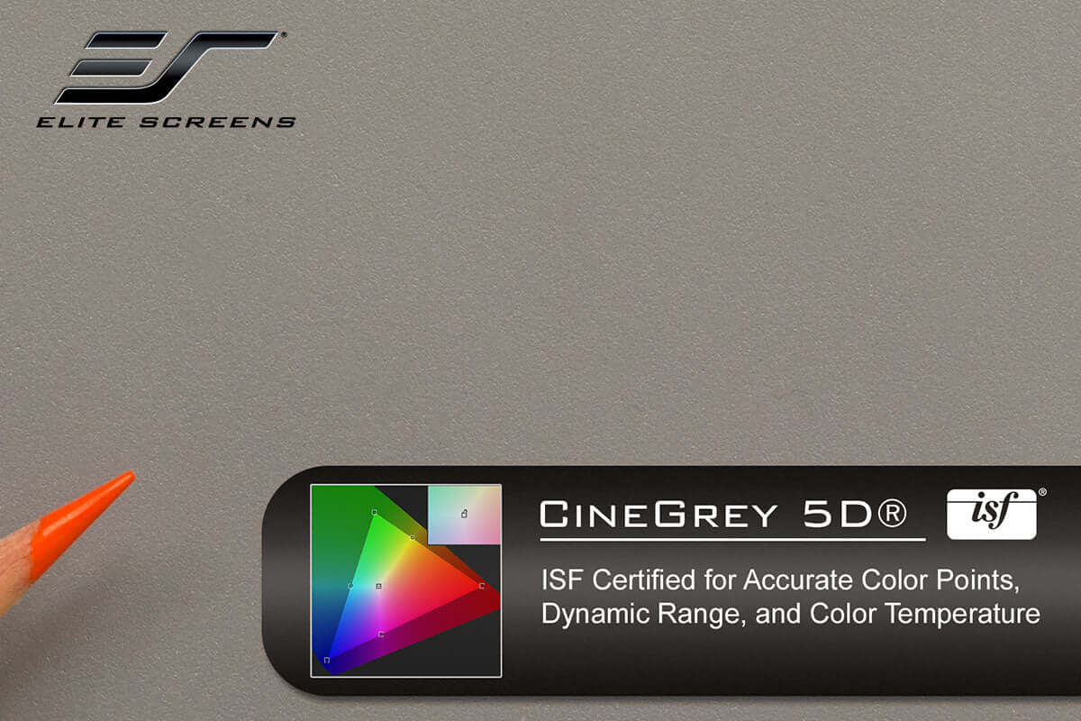 CINEGREY 5D - CAMPIONE DI MATERIALE PER SCHERMI (DIN A4)