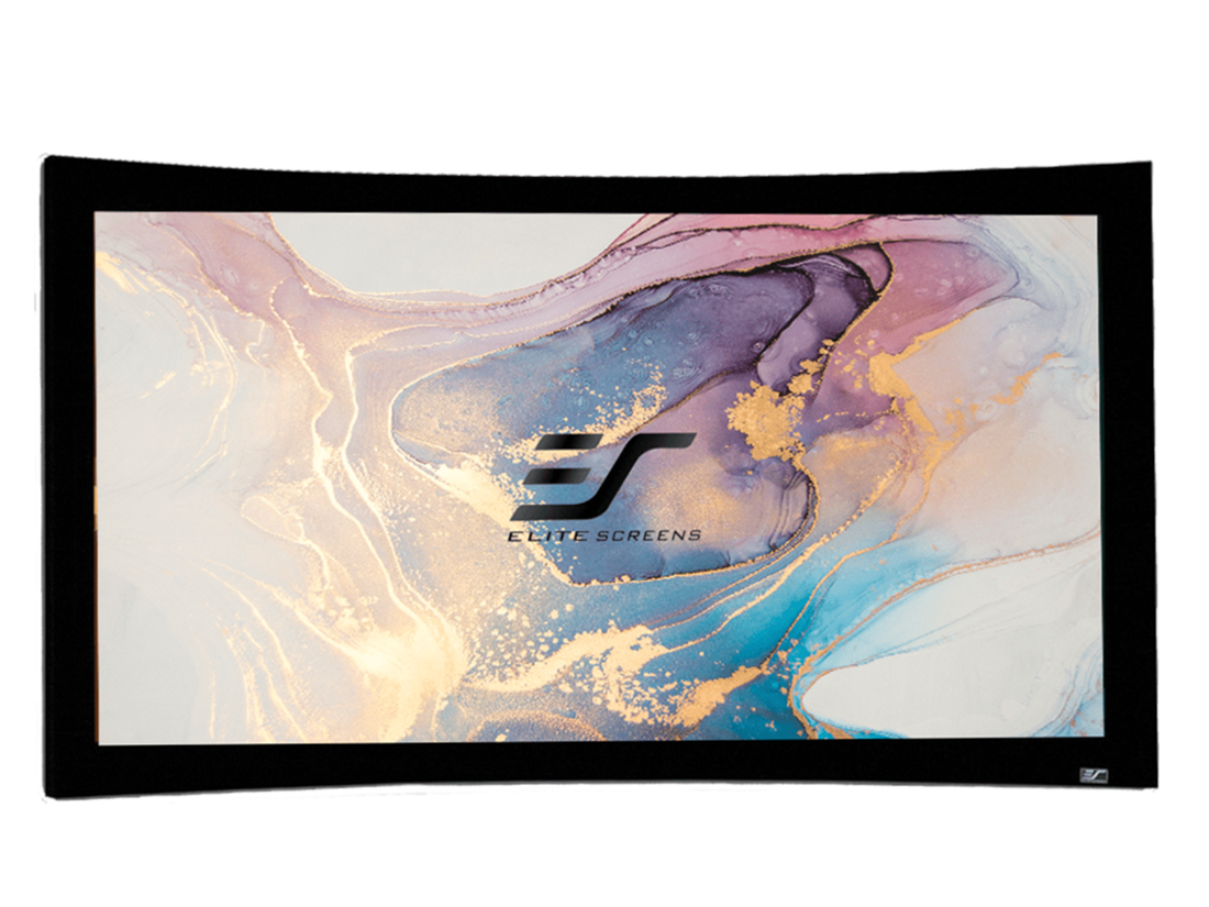 LUNETTA CURVA - SCHERMO DI PROIEZIONE A CORNICE FISSA